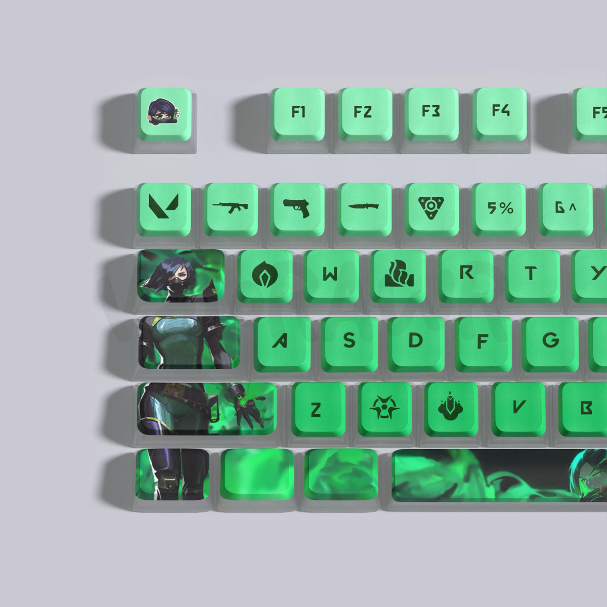 Agents Keycap Sets | 118 Keys Set