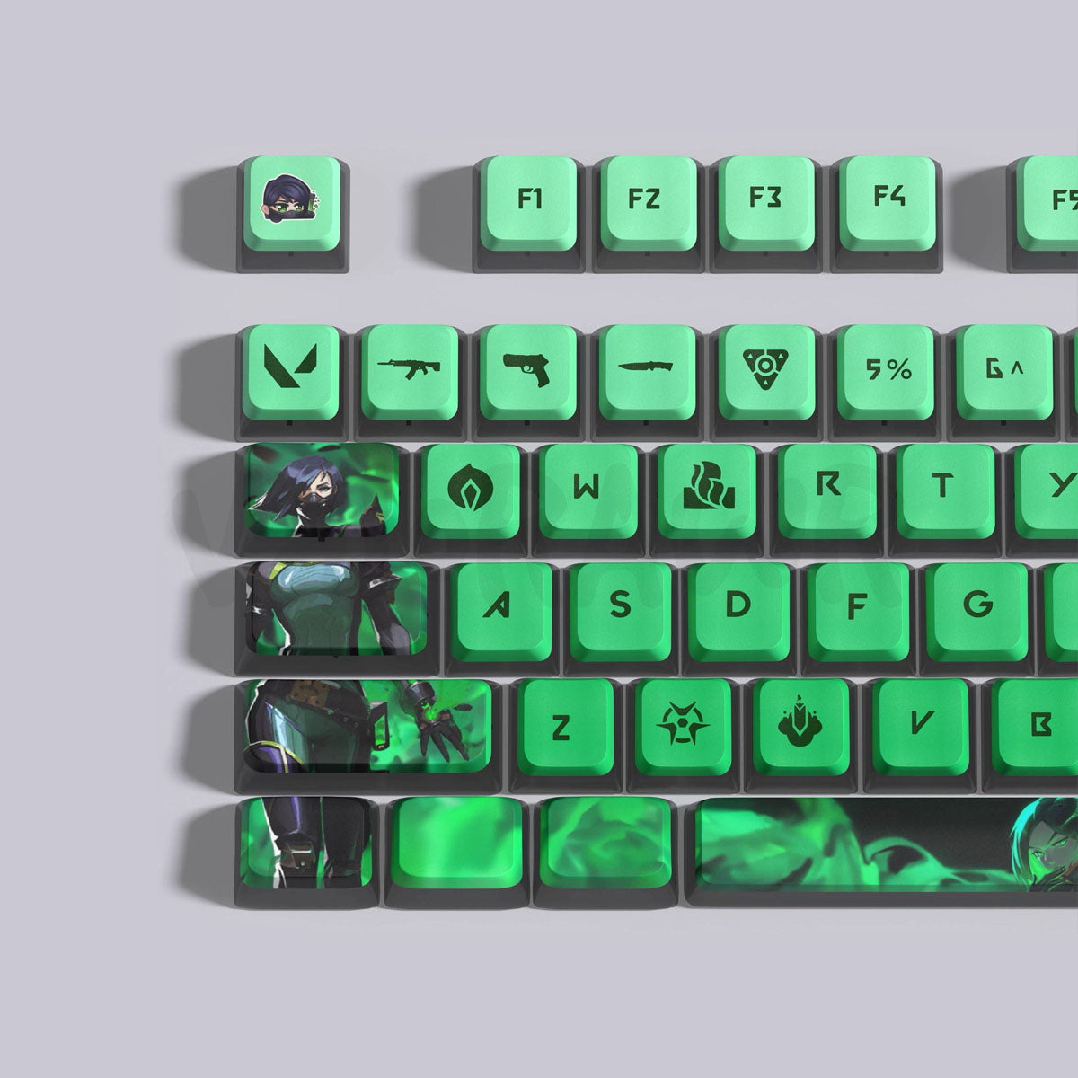 Agents Keycap Sets | 118 Keys Set