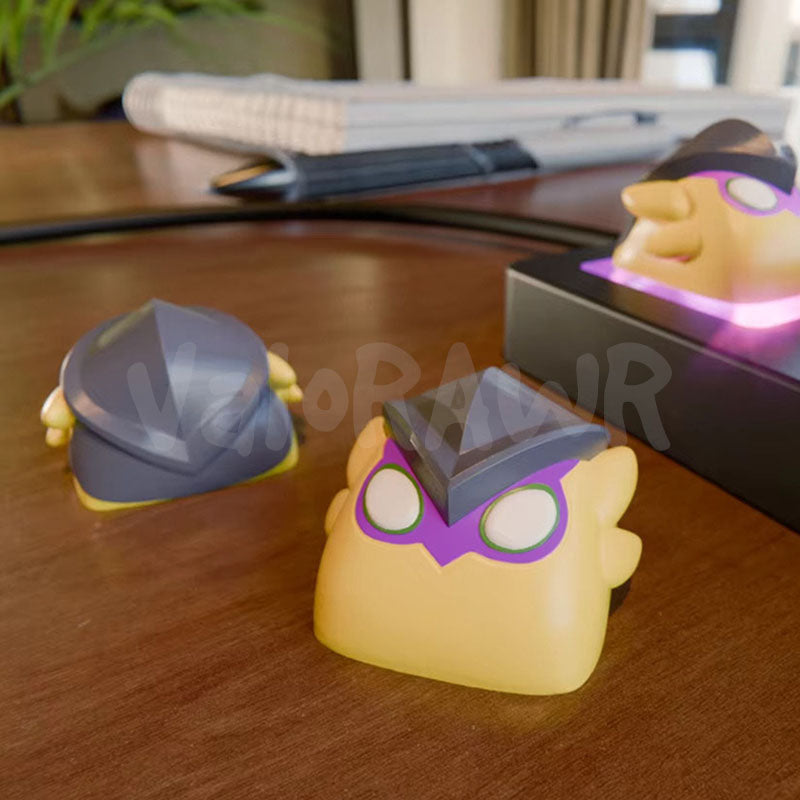 3D Printed Agent Artisan Keycaps | Chubs Version