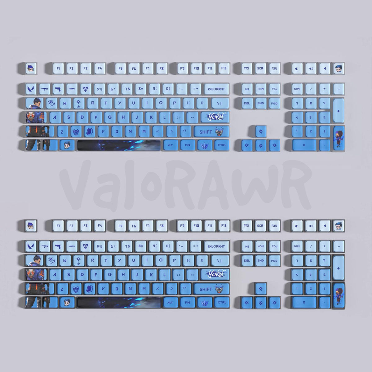 Agents Keycap Sets | 118 Keys Set