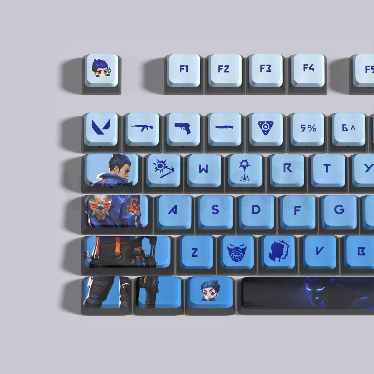 Agents Keycap Sets | 118 Keys Set