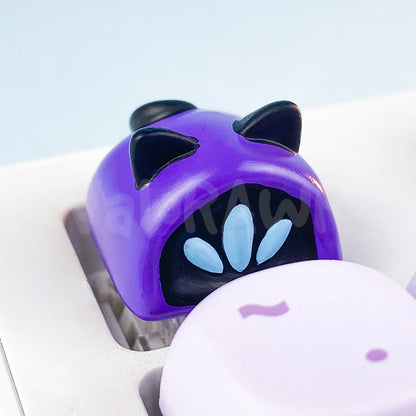 Valorant 3D Printed Cat Omen Keycap