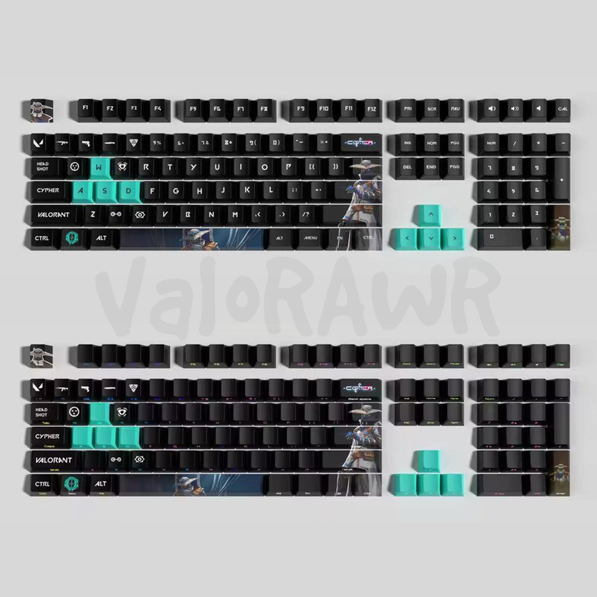 Agents Keycap Sets | Mixed Colorway