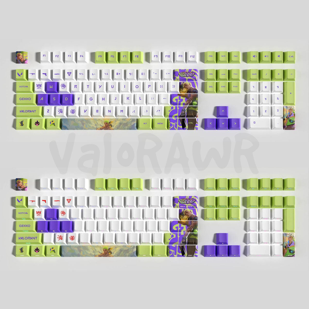 Agents Keycap Sets | Mixed Colorway