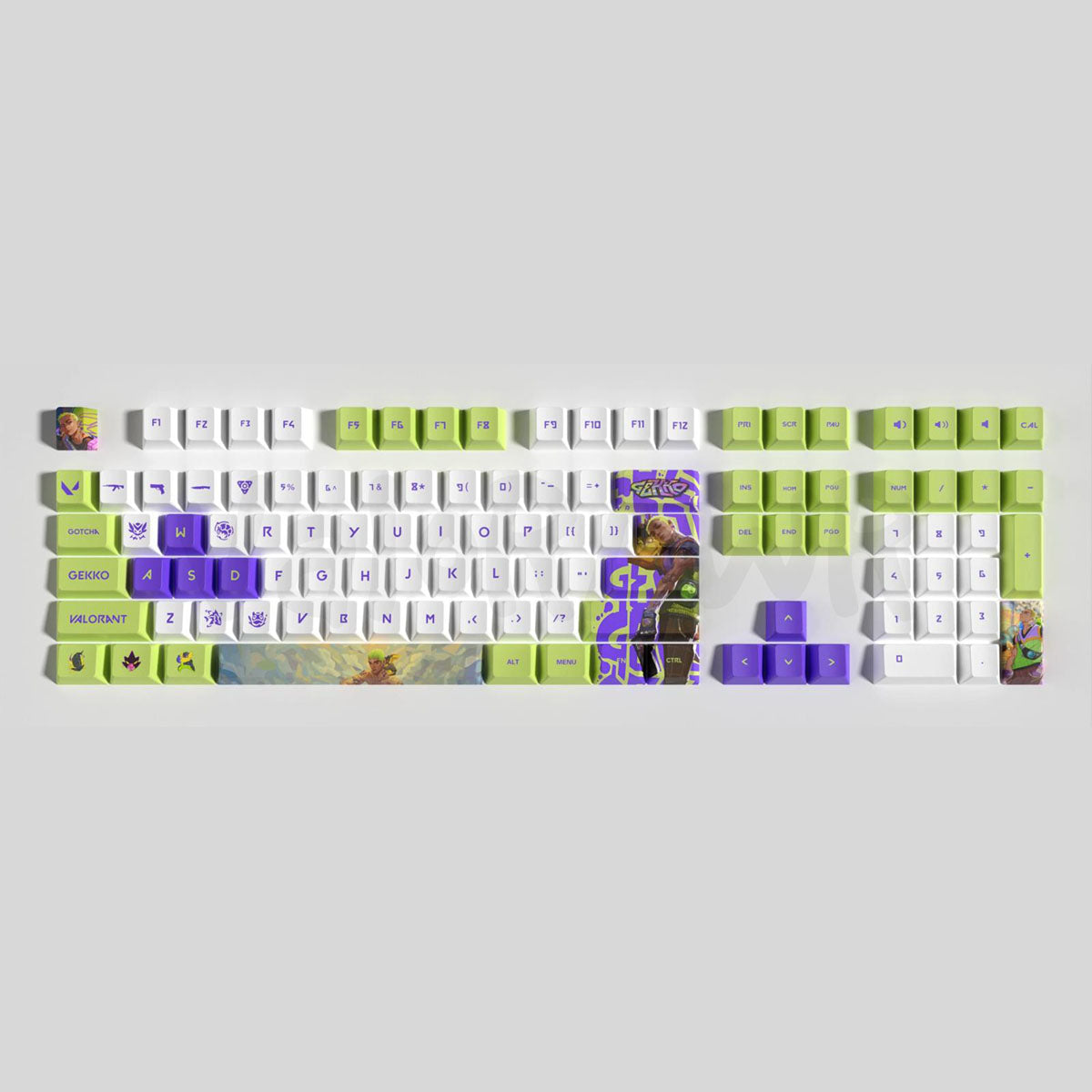 Agents Keycap Sets | Mixed Colorway