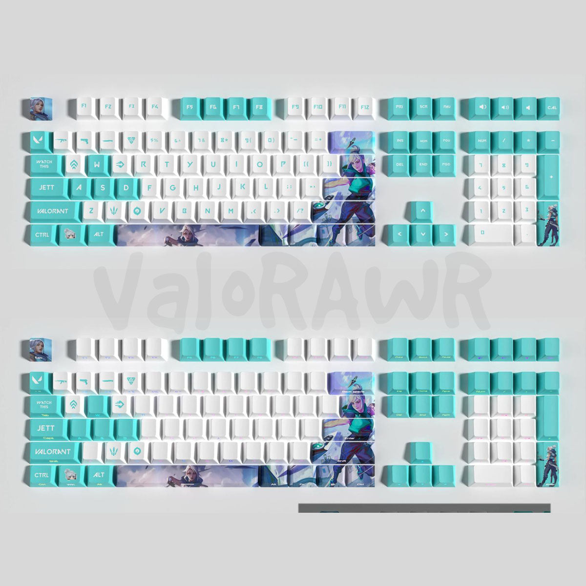 Agents Keycap Sets | Mixed Colorway