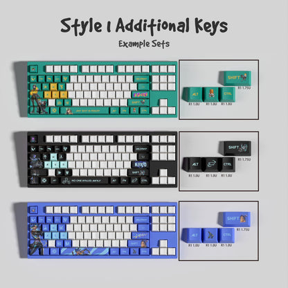 Agents Keycap Sets | 29 Keys