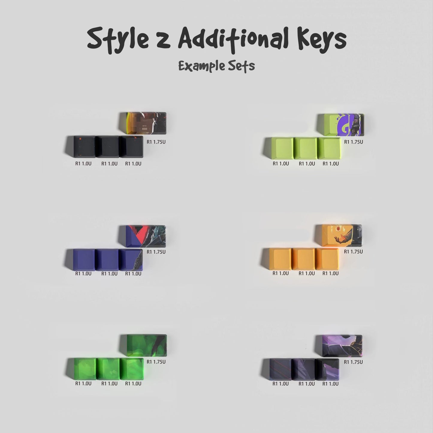 Agents Keycap Sets | 29 Keys