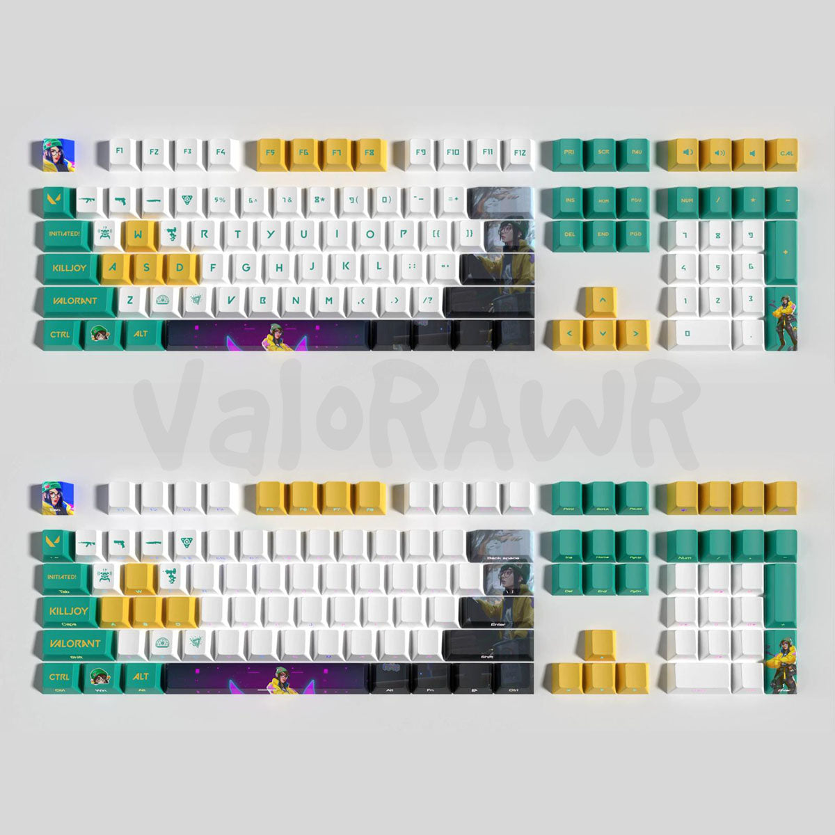 Agents Keycap Sets | Mixed Colorway