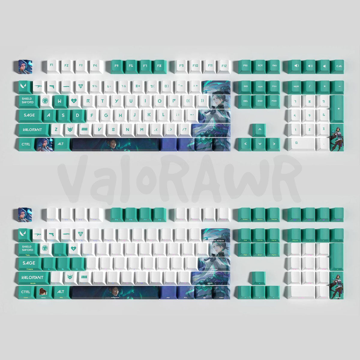 Agents Keycap Sets | Mixed Colorway