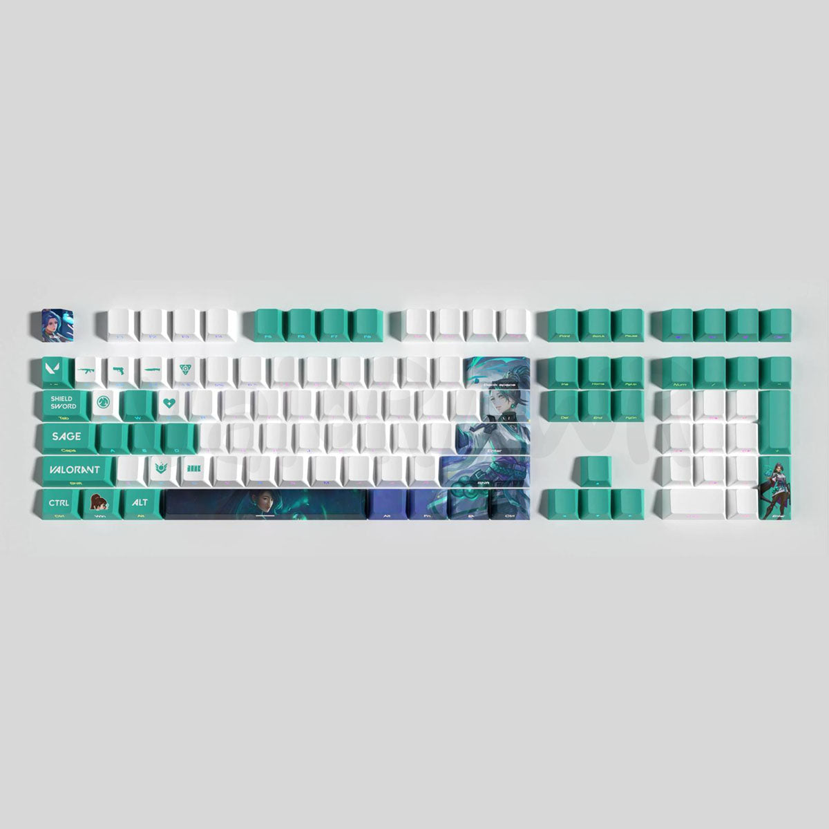 Agents Keycap Sets | Mixed Colorway