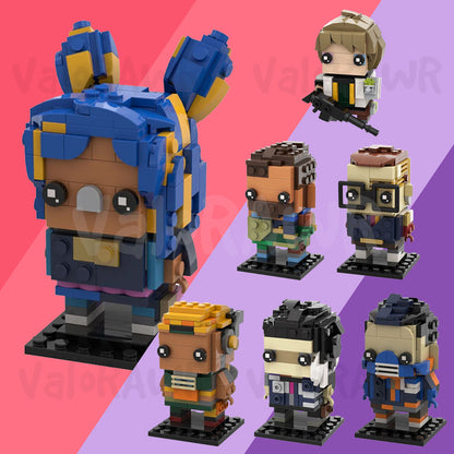 Agent Brickheadz Minifigures | LEGO Inspired