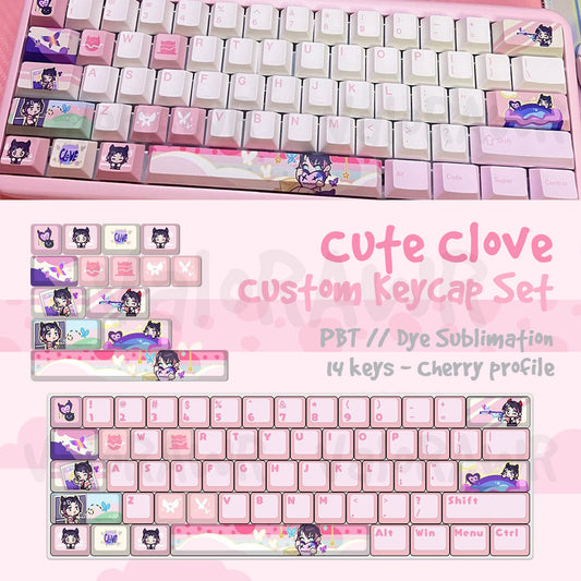 Clove Keycaps | 14 Keys Set