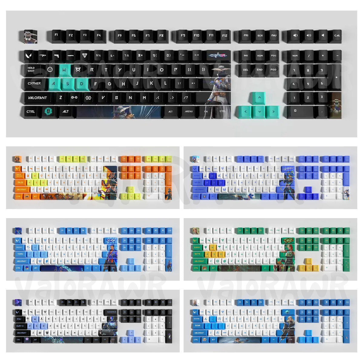 Agents Keycap Sets | Full Set Cherry