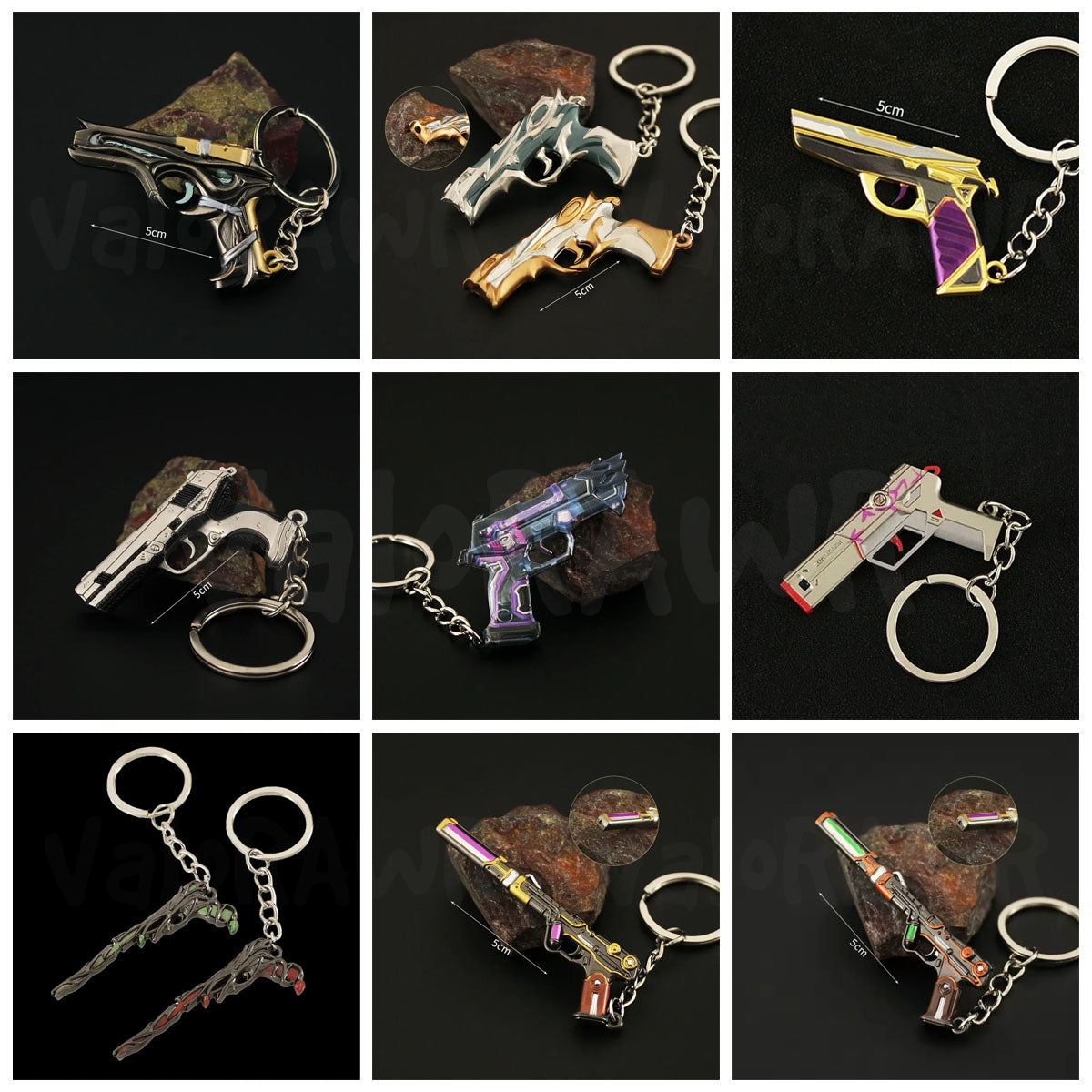 Sidearm Weapon Keychain | Classic Frenzy Shorty Ghost Keychains