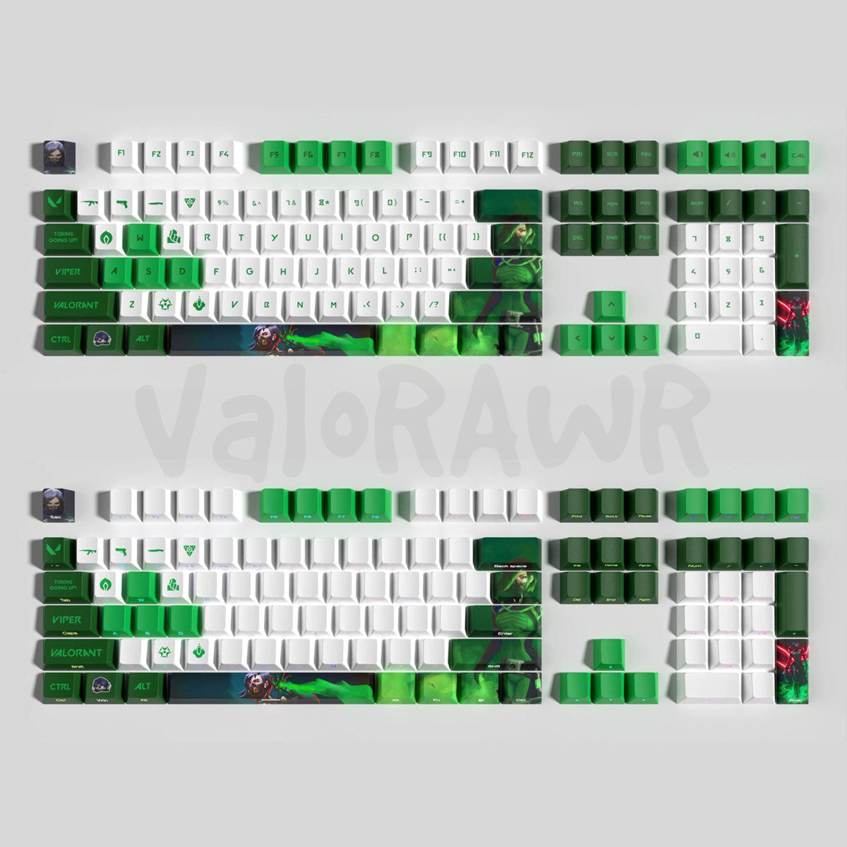 Agents Keycap Sets | Mixed Colorway